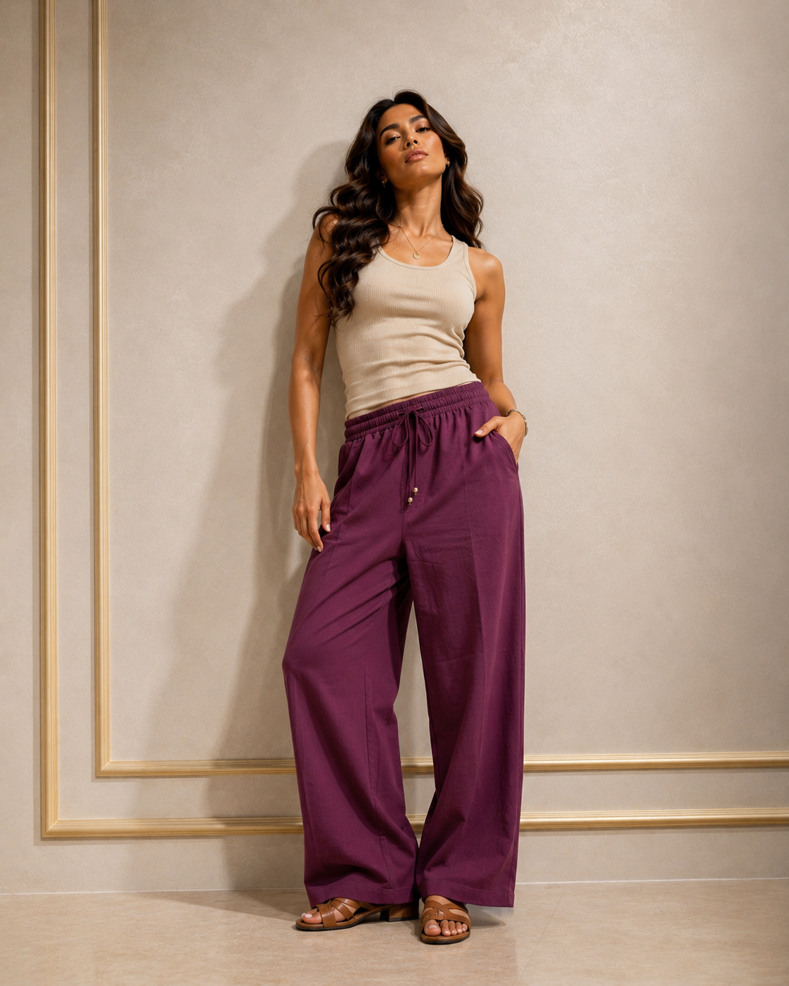 ✨ Everyday Comfort, Effortless Style | Wide-Leg Palazzo Collection ✨