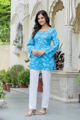 Graceful Printed Ethnic Kurti