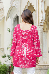 Floral Comfort Fit Kurti