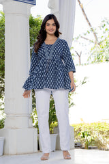 Graceful Floral Kurti