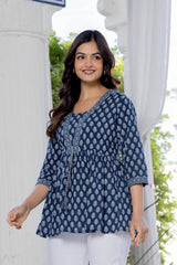 Graceful Floral Kurti