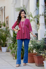 Premium Floral Kurti