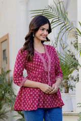 Premium Floral Kurti
